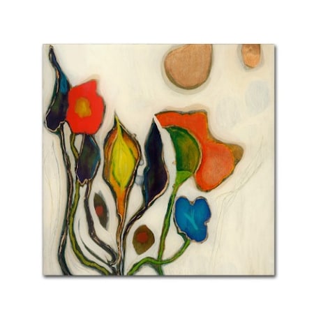 Wyanne 'Artist Flowers' Canvas Art,14x14